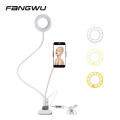 2-in-1 Cell Phone Led Camera Ring Light Tik Tok Desk Stand  For Live Stream